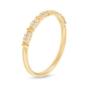 Thumbnail Image 3 of 1/15 CT. T.W. Diamond Stackable Anniversary Band in 10K Gold