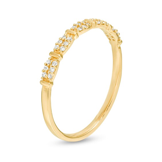 1/15 CT. T.w. Diamond Stackable Anniversary Band in 10K Gold