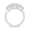 Thumbnail Image 3 of Zales Private Collection 1 CT. T.W. Certified Colorless Diamond Five Stone Wedding Band in 14K White Gold (F/I1)