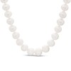 Thumbnail Image 1 of 9.0-11.0mm Freshwater Cultured Pearl Strand Necklace with 14K Gold Clasp-20"