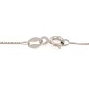 Thumbnail Image 1 of 9.0-9.5mm Oval Cultured Freshwater Pearl and White Topaz Double Loop Heart Pendant in Sterling Silver