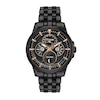 Thumbnail Image 1 of Men's Citizen Eco-Drive® Calendrier Black IP Chronograph Watch with Black Dial (Model: BU0057-54E)