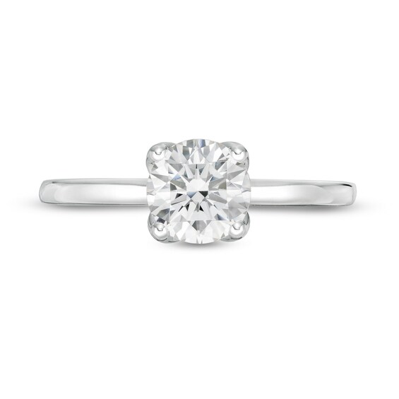 1 CT. T.w. GIA-Graded Diamond Solitaire Engagement Ring in 18K White Gold (I/Vs2)