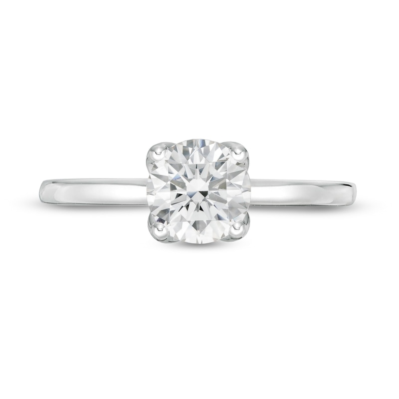 1 CT. T.W. GIA-Graded Diamond Solitaire Engagement Ring in 18K White Gold (I/VS2)