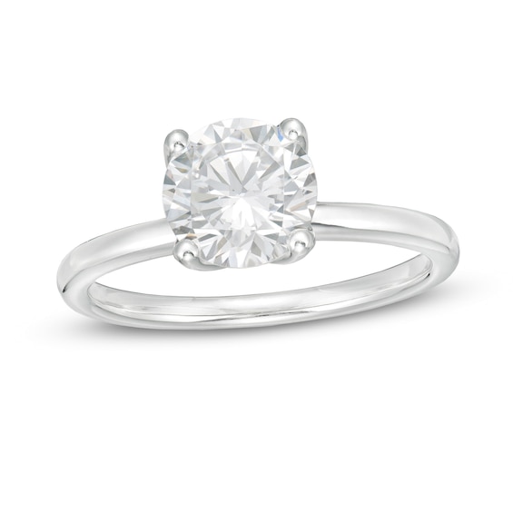 1-1/2 CT. T.w. GIA-Graded Diamond Solitaire Engagement Ring in 18K White Gold (I/Vs2)