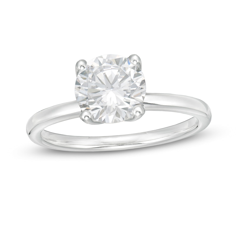 1-1/2 CT. T.W. GIA-Graded Diamond Solitaire Engagement Ring in 18K White Gold (I/VS2)