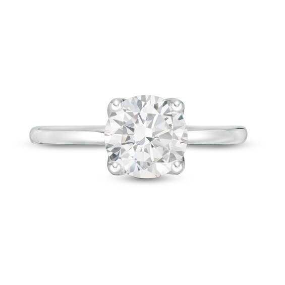 1-1/2 CT. T.w. GIA-Graded Diamond Solitaire Engagement Ring in 18K White Gold (I/Vs2)