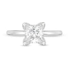 Thumbnail Image 3 of 1-1/2 CT. T.W. GIA-Graded Princess-Cut Diamond Solitaire Engagement Ring in 18K White Gold (I/VS2)