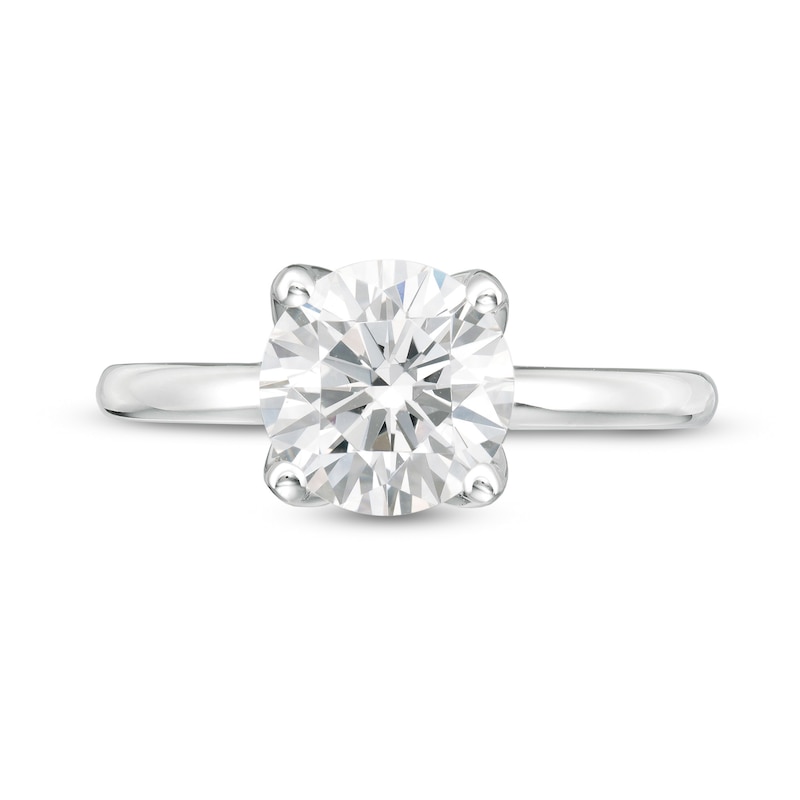 Main Image 4 of 2 CT. T.W. GIA-Graded Diamond Solitaire Engagement Ring in 18K White Gold (I/VS2)