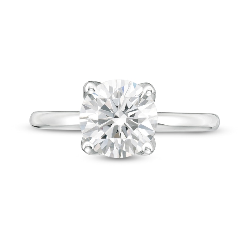 2 CT. T.W. GIA-Graded Diamond Solitaire Engagement Ring in 18K White Gold (I/VS2)