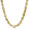 Thumbnail Image 1 of 6.7mm Rope Chain Necklace in 10K Gold - 26"