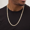 Thumbnail Image 3 of 7.0mm Rope Chain Necklace in 10K Gold - 26"