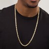 Thumbnail Image 3 of 7.0mm Rope Chain Necklace in 10K Gold - 30"