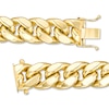 Thumbnail Image 3 of 11.0mm Cuban Curb Chain Necklace in Hollow 10K Gold - 26"