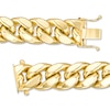 Thumbnail Image 4 of 11.0mm Cuban Curb Chain Necklace in Hollow 10K Gold - 26"