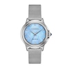 Thumbnail Image 0 of Ladies' Citizen Eco-Drive® Ceci Diamond Accent Mesh Watch with Blue Mother-of-Pearl Dial (Model: EM0790-55N)