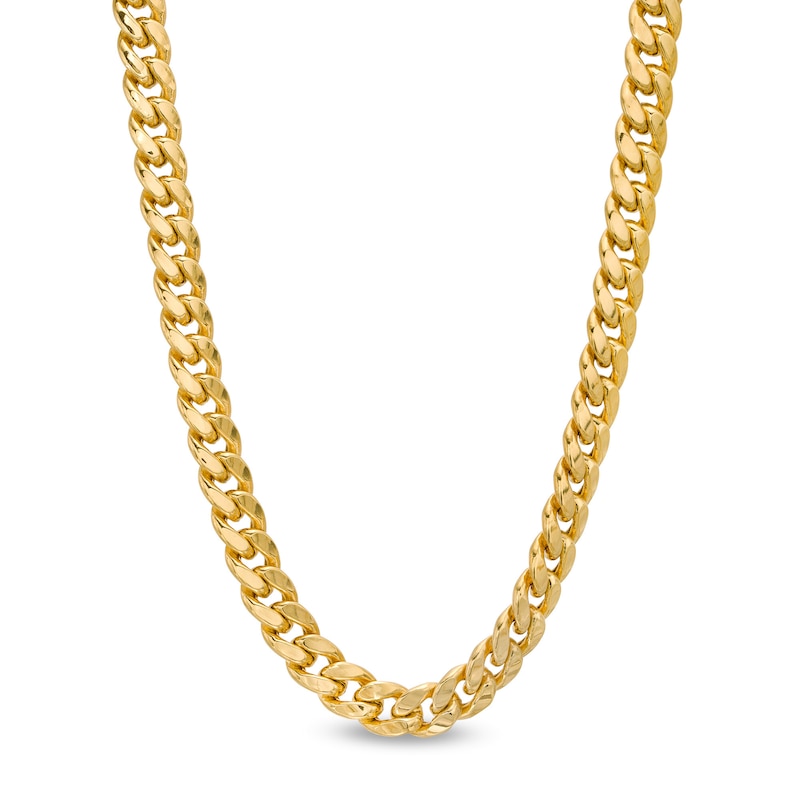 Zales Men's 7.6mm Curb Chain Necklace