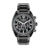 Thumbnail Image 1 of Men's Exclusive Citizen Eco-Drive® Brycen Chronograph Black IP Watch and Bracelet Box Set (CA4285-68E)