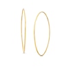 Thumbnail Image 0 of 60.0mm Continuous Tube Hoop Earrings in 10K Gold