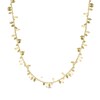 Thumbnail Image 1 of Made in Italy Petal Scatter Necklace in 10K Gold - 17.5"