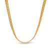 Thumbnail Image 1 of Made in Italy 5.6mm Multi-Row Wheat Chain in 14K Gold - 18&quot;