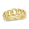 Thumbnail Image 1 of Made in Italy Curb Chain Link Ring in 14K Gold - Size 7