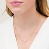 Thumbnail Image 1 of Diamond Accent Cancer Constellation Necklace in Sterling Silver with 14K Gold Plate