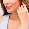 Thumbnail Image 2 of 2-1/2 CT. T.W. Composite Diamond Pear-Shaped Multi-Row Bridal Set in 10K Rose Gold