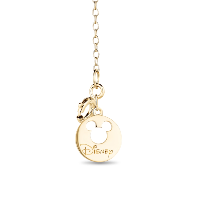 Main Image 2 of Mickey Mouse & Minnie Mouse Made in Italy Pendant in 10K Gold