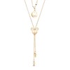 Thumbnail Image 1 of Mickey Mouse & Minnie Mouse Made in Italy Lariat-Style Bolo Necklace in 10K Gold