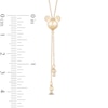 Thumbnail Image 3 of Mickey Mouse & Minnie Mouse Made in Italy Lariat-Style Bolo Necklace in 10K Gold