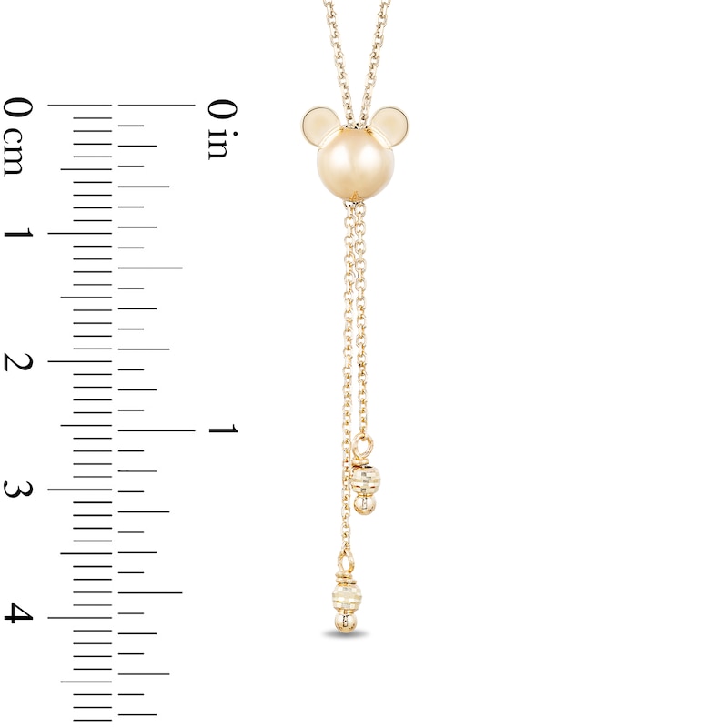 Main Image 3 of Mickey Mouse & Minnie Mouse Made in Italy Lariat-Style Bolo Necklace in 10K Gold