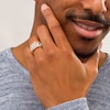 Thumbnail Image 2 of Men's 1/2 CT. T.W. Diamond Chain Link Ring in 10K Two-Tone Gold