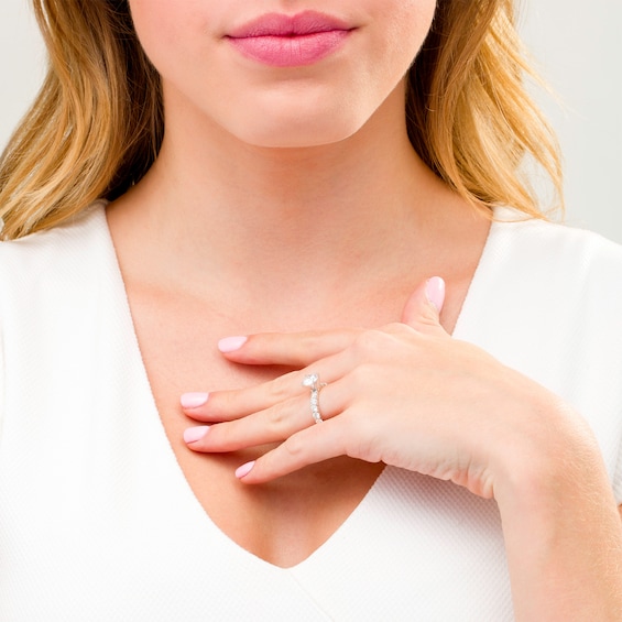 2-1/2 CT. T.w. Diamond Engagement Ring in 14K White Gold