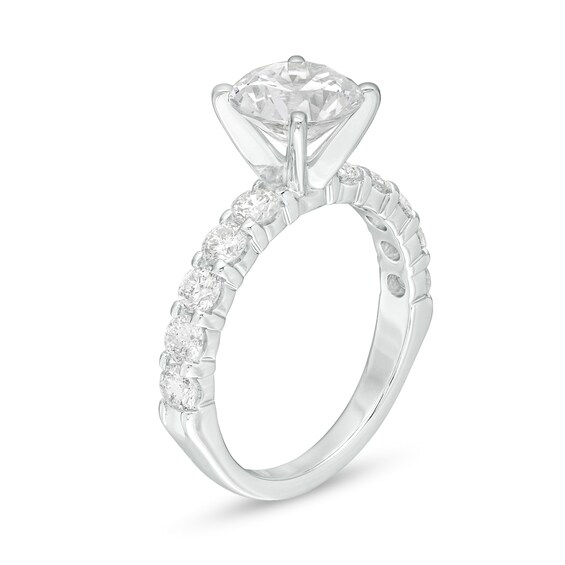 2-1/2 CT. T.w. Diamond Engagement Ring in 14K White Gold