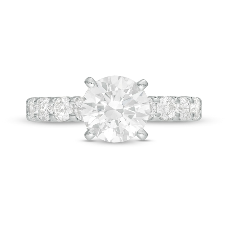 2-1/2 CT. T.W. Diamond Engagement Ring in 14K White Gold