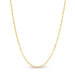0.95mm Lumachina Link Chain Necklace in Hollow 14K Gold - 16"
