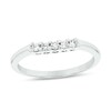 Thumbnail Image 0 of 1/6 CT. T.W. Diamond Five Stone Anniversary Band in Platinum