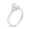 5/8 CT. T.W. Pear-Shaped Diamond Tri-Sides Engagement Ring in 14K White Gold