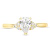 Thumbnail Image 3 of 5/8 CT. T.W. Pear-Shaped Diamond Tri-Sides Engagement Ring in 14K Gold