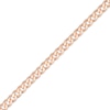 Thumbnail Image 1 of 2.7mm Curb Chain Bracelet in Solid 14K Rose Gold - 7.25"