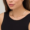Thumbnail Image 2 of 2.07mm Serpentine Chain Necklace in Solid 14K Gold - 16"