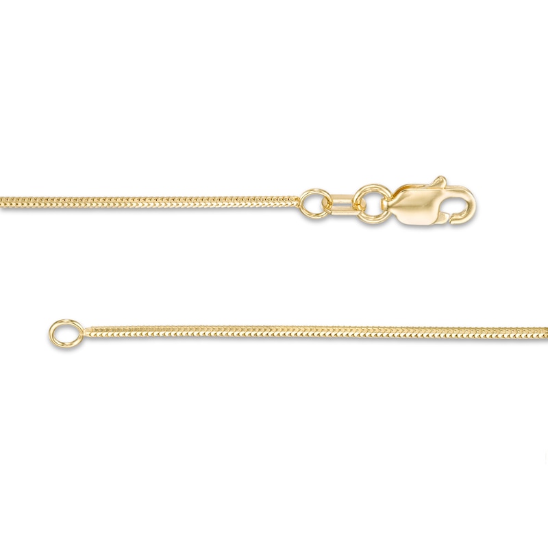 Main Image 3 of 1.0mm Snake Chain Necklace in Solid 14K Gold - 20"