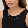 Thumbnail Image 2 of 1.0mm Snake Chain Necklace in Solid 14K White Gold - 20"