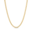 Thumbnail Image 1 of 3.0mm Mirrored Leaf Rope Chain Necklace in Solid 14K Gold - 16"