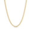 Thumbnail Image 0 of 3.0mm Mirrored Leaf Rope Chain Necklace in Solid 14K Gold - 16"