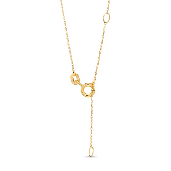 Diamond Accent Constellation Disk Pendant in 10K Gold