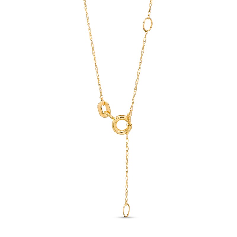 Main Image 3 of Diamond Accent Constellation Disk Pendant in 10K Gold