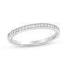 Thumbnail Image 0 of 1/6 CT. T.W. Diamond Vintage-Style Wedding Band in 14K White Gold (I/SI2)