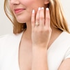Thumbnail Image 2 of Cherished Promise Collection™ 1/5 CT. T.W. Composite Diamond Ornate Frame Vintage-Style Promise Ring in 10K Gold